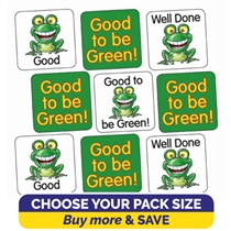 Good to be Green Stickers - 16mm