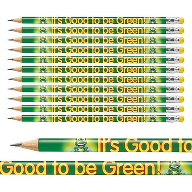 Good to be Green Pencils (12 Pencils)