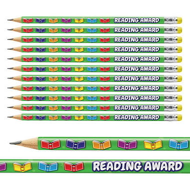12 Reading Award Pencils