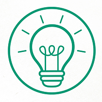 Great Ideas Light Bulb Stamper - Green - 25mm