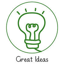 Great Ideas Light Bulb Stamper - Pedagogs - Green - 25mm