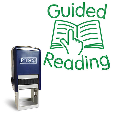 Guided Reading Stamper - Green - 25mm