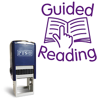 Guided Reading Stamper - Purple - 25mm