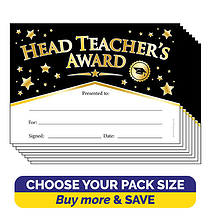 Head Teacher's Award Certificates - A5