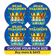 Head Teacher's Award Stickers (32mm)
