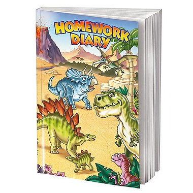 Homework Diary - Dinosaur - A5