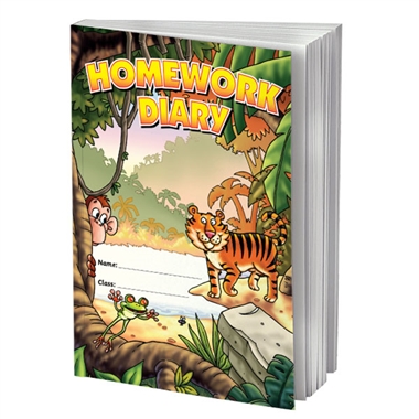 Homework Diary - Jungle - A5