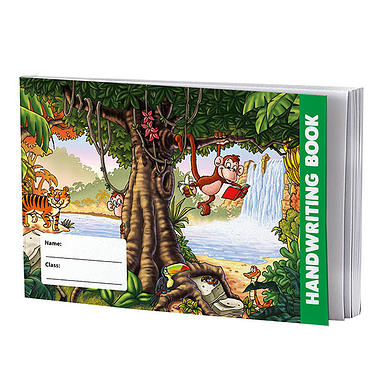 Handwriting Book - Jungle (A5 - 32 Pages)