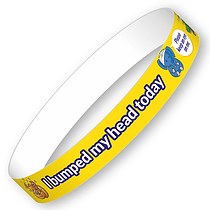 I bumped my head today Wristbands (10 Wristbands - 230mm x 18mm)