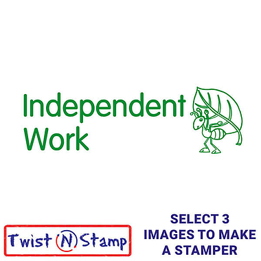 Independent Work Ant Twist N Stamp Brick - Green