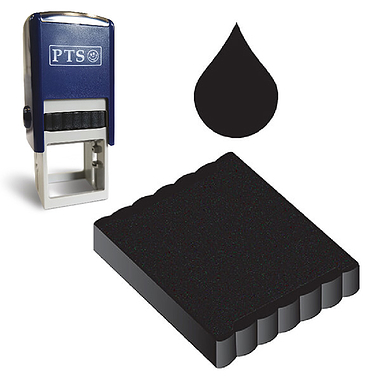Stamper Ink Refill - Black - 25mm