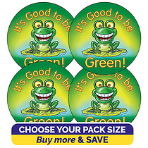 It's Good to be Green Stickers - 37mm