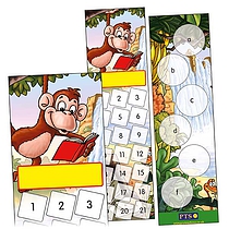 Jungle Scene Bookmarks (30 Bookmarks)