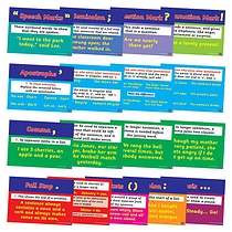 Literacy Punctuation Posters (17 Card Posters - A4)