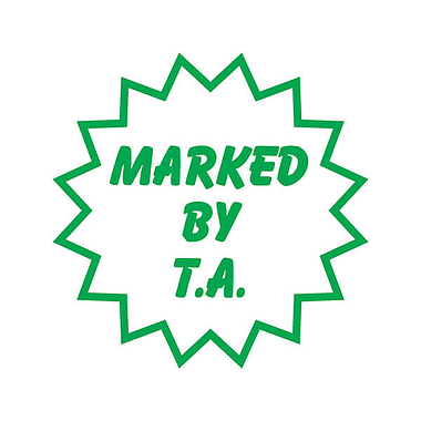 Marked by T.A. Stamper - Green - 25mm