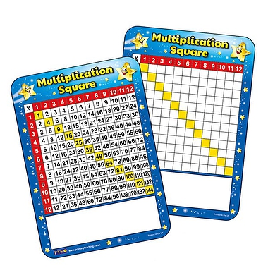 Multiplication Square Whiteboard (A4)