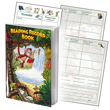 Reading Record Book - Jungle (A5 - 40 Pages)