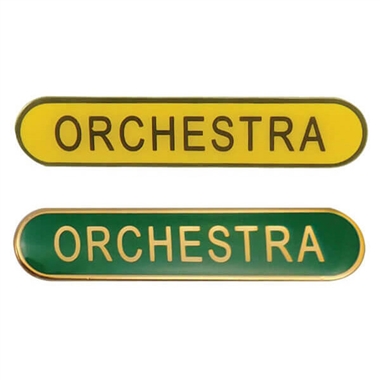 Orchestra Enamel Badges (45mm x 9mm)