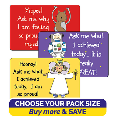 Pedagogs Ask Me Stickers (46mm x 30mm)