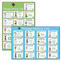 Pedagogs Marking Code Paper Poster - Double Sided (A2 - 620mm x 420mm)