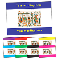 Personalised Bayeux Tapestry Postcard (A6)