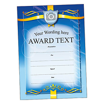 Personalised Crest Certificate - A5