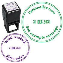 Personalised Date Stamper - 38mm