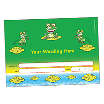 Personalised Frog Certificate - A5