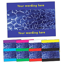 Personalised Molecule Postcard (A6)