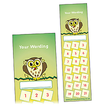 Personalised Owl Bookmark (59mm x 210mm)