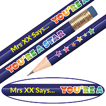 Personalised You're a Star Pencil