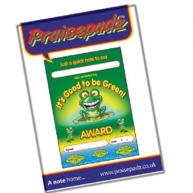 Good to be Green Award Praisepadz - (60 Pages - A6)