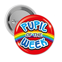 Pupil of the Week Badges (10 Badges - 38mm) Brainwaves