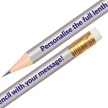 Personalised Silver Pencil