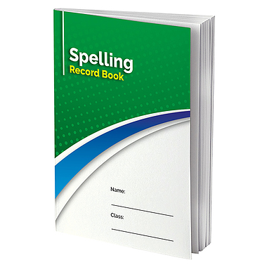 Spelling Book - Look Cover Write Check Record (A5 - 56 Pages)