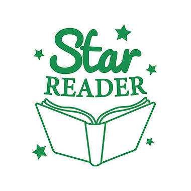 Star Reader Stamper - Green Ink (25mm)