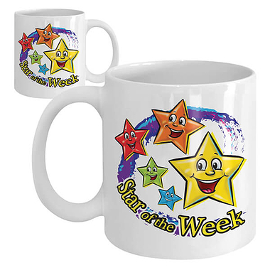 Star of the Week Ceramic Mug - Swirl