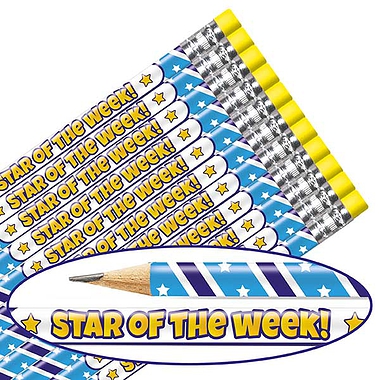 Star of the Week Pencils (12 Pencils)