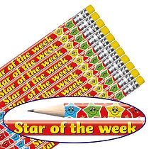 Star Of The Week Pencils (12 Pencils) Brainwaves