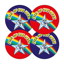 Star of the Week Stickers (32mm - 20 Stickers)