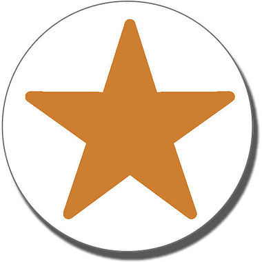 Star Stamper - Bronze - 25mm