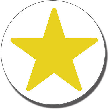 Star Stamper - Gold - 25mm