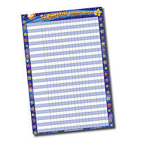 Sticker Collector Chart - Superstar Learners (A2)