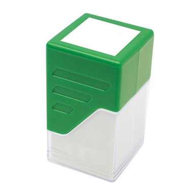 Aa Capital/Lower Case Letters Stamper - Pedagogs - Green - 25mm