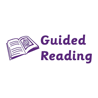Guided Reading Stamper - Purple - 38 x 15mm
