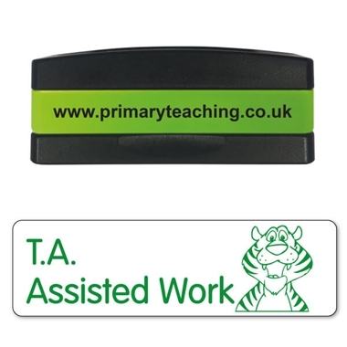T.A. Assisted Work Stakz Stamper - Green - 44 x 13mm