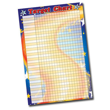 Target Sticker Collector Chart (A2 - 620mm x 420mm)