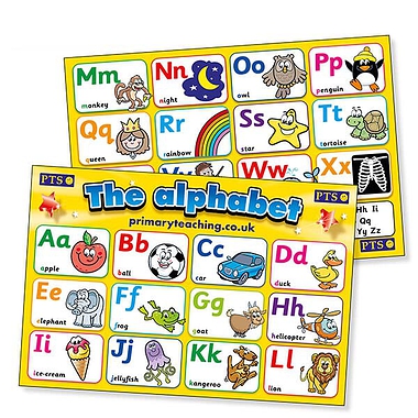 The Alphabet (2 Posters - A2 - 620mm x 420mm)