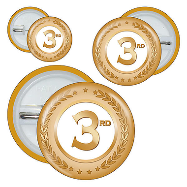 Third Badges - Bronze (10 Badges)
