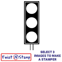 Traffic Light Image Stamper - Twist N Stamp